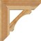 Ekena Millwork Legacy Slat Rough Sawn Bracket, Western Red Cedar, 6"W x 26"D x 26"H BKT06X26X26LEC06RWR - alternate 2